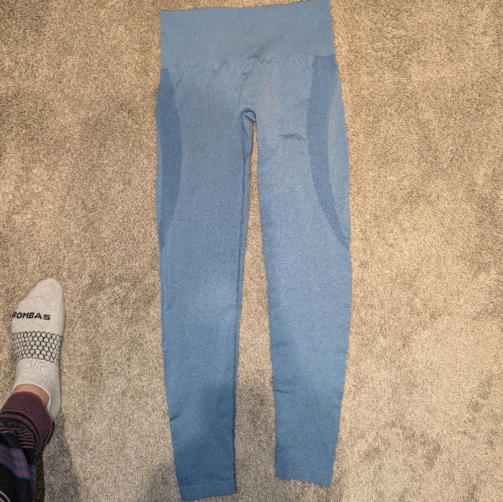 Blue NVGTN Leggings
